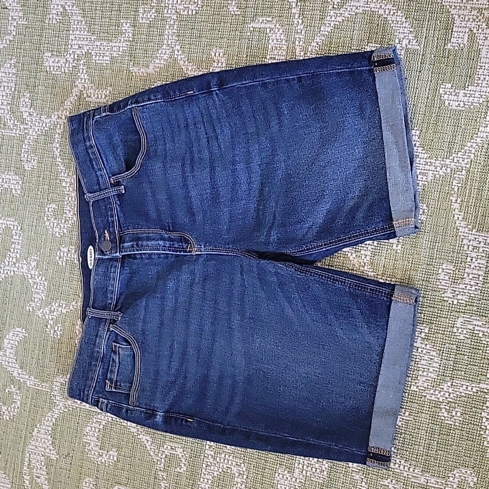 Size 12 Old Navy Jean Shorts, bermuda length